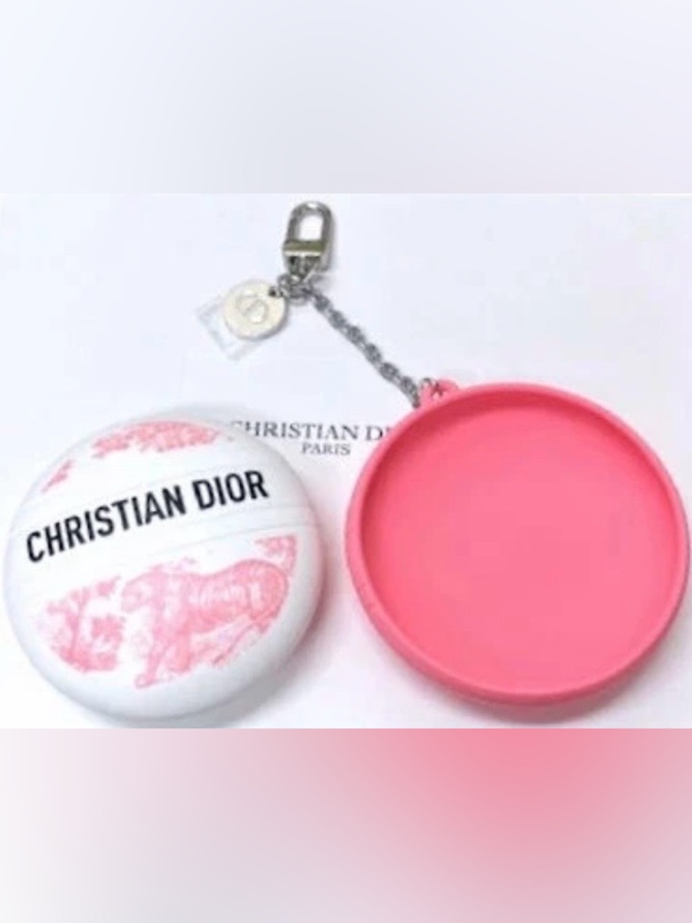 Dior Le Baume Limited Edition Toile De Jouy W/ Keychain Holder Brand New In Box - Picture 3 of 5